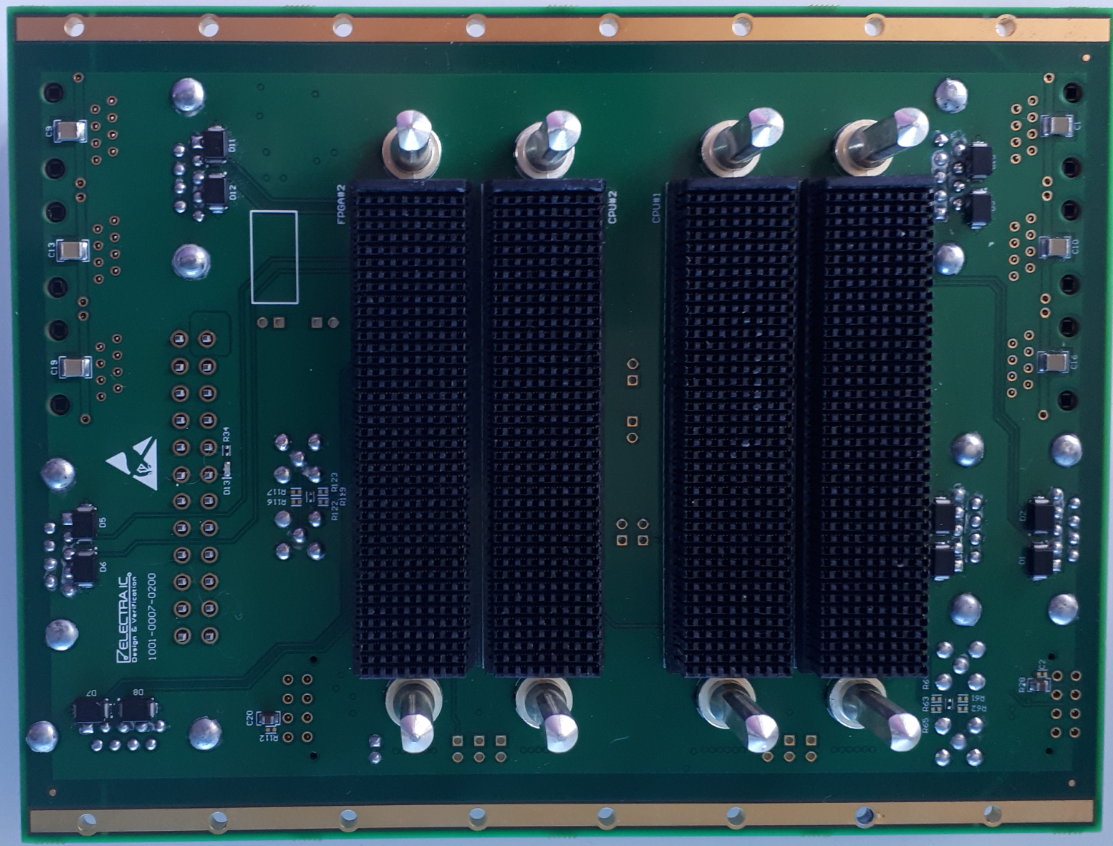 Kundenspezifische 3U VPX Rückwände - Eingebettete Systeme - ElectraIC