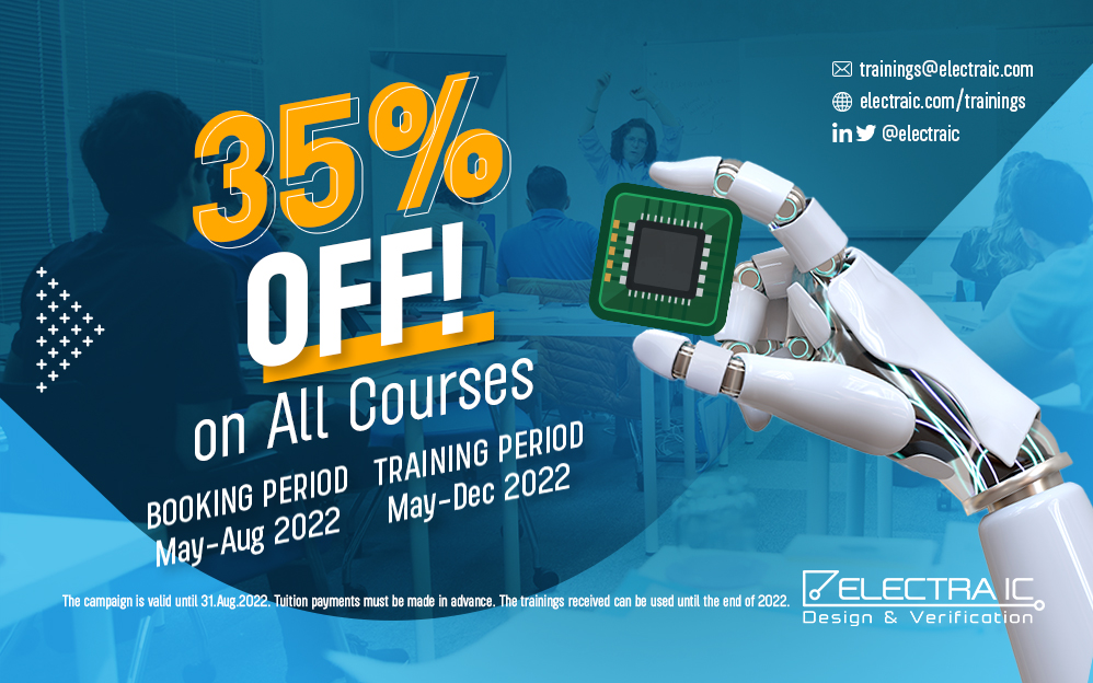 35% Off on All ElectraIC Courses!