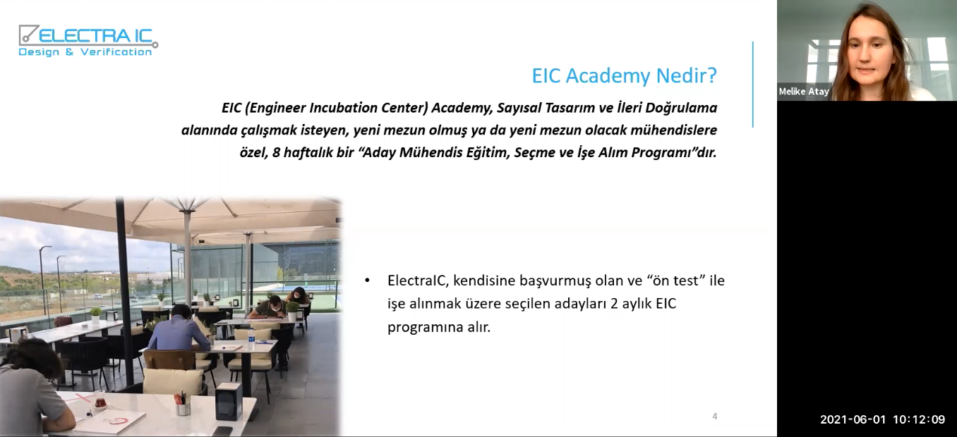 We Introduced EIC Academy to Engineer Candidates from ITU and YTU-ElectraIC