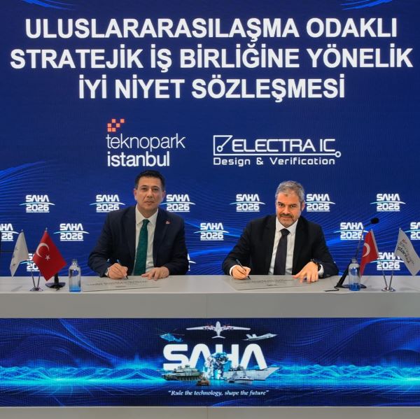 ELECTRA IC and Teknopark Istanbul Sign Goodwill Protocol at SAHA 2026-ElectraIC