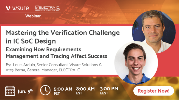 “Mastering the Verification Challenge in IC SoC Design” Webinarı Gerçekleştirildi-ElectraIC
