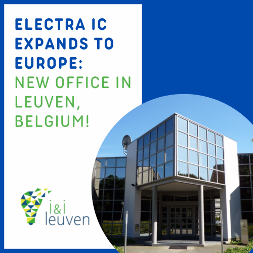 ElectraIC Avrupa'ya Açılıyor: Belçika Leuven'de Yeni Ofis!